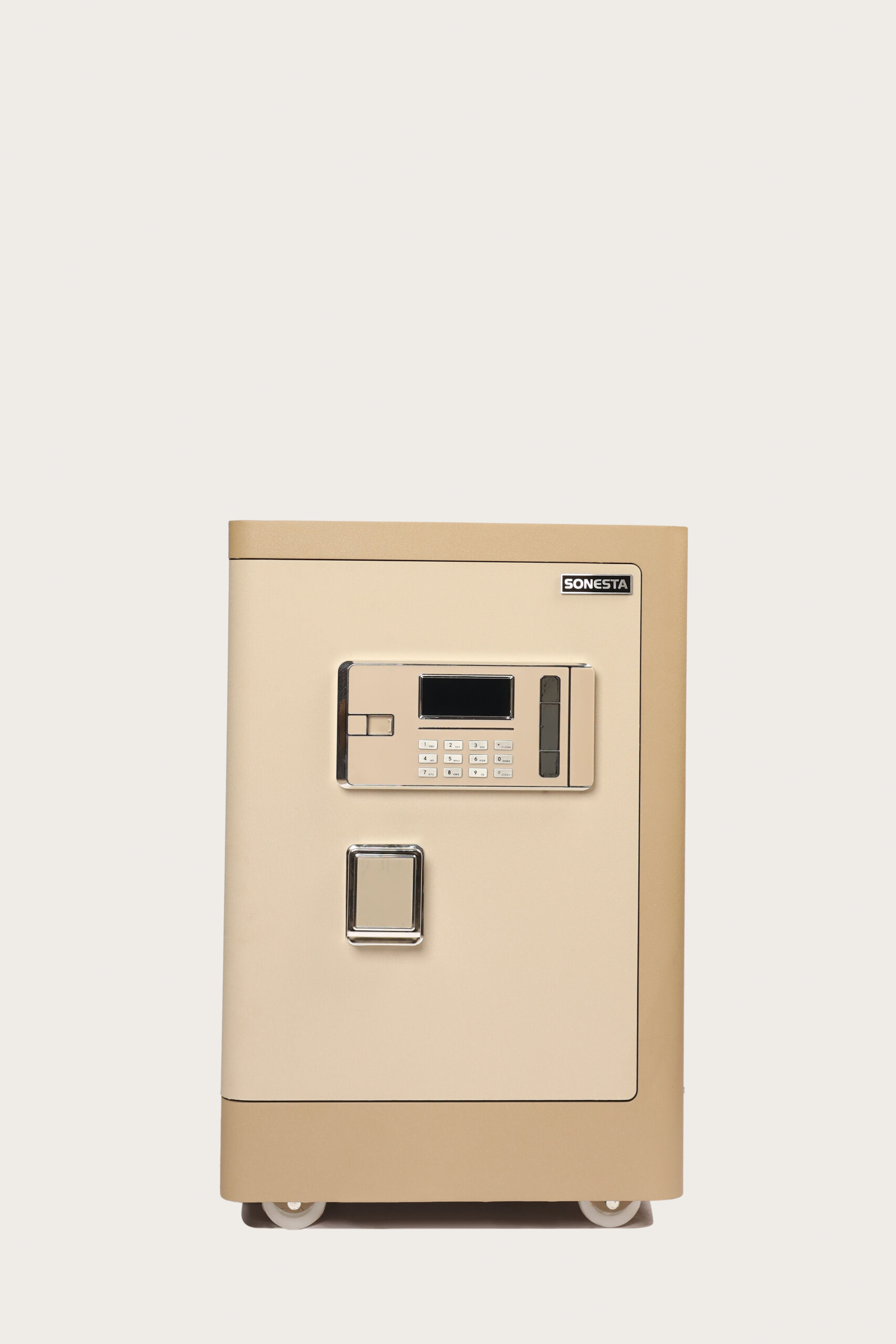 خزنة مصفحة معدن 60 سم – قفل بصمة + كلمة مرور تعمل باللمس خزنة مصفحة معدن 60 سم – قفل بصمة + كلمة مرور تعمل باللمس