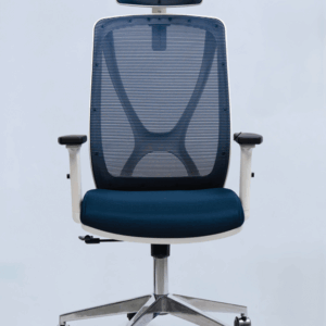 كرسي مكتب مريح بمسند رأس - قابل للتعديل