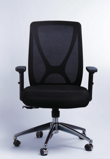 كرسي مكتبي بظهر شبكي - قابل للتعديل كرسي مكتبي بظهر شبكي - قابل للتعديل