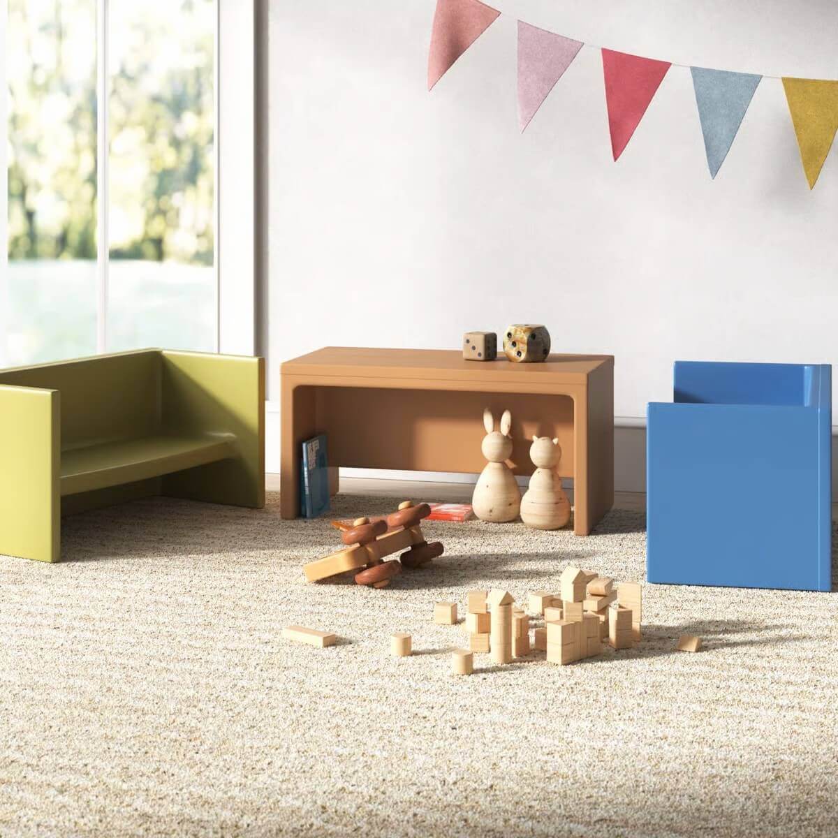 مقعد أطفال – كرسي 3×1 للأطفال بتصميم ذكي مقعد أطفال – كرسي 3×1 للأطفال بتصميم ذكي